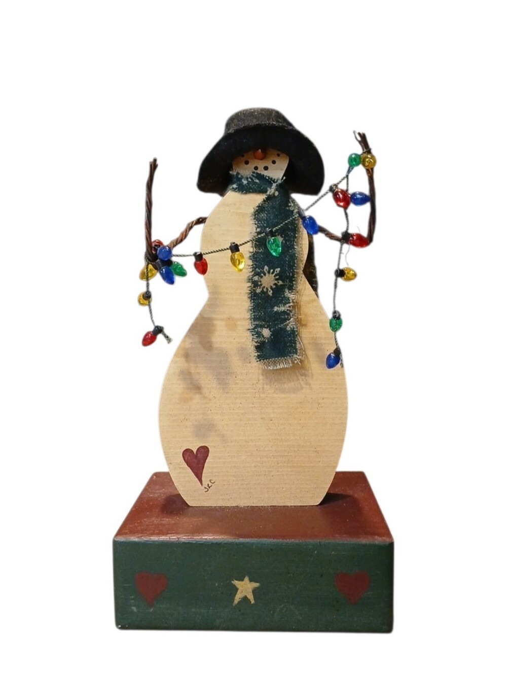 Rustic Snowman Holiday Decor